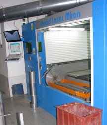 Pracoviště Vanad MIRON Laser