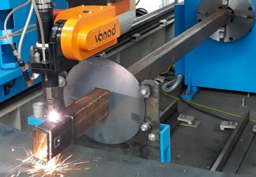 Cut parts made on Vanad BLUESTER