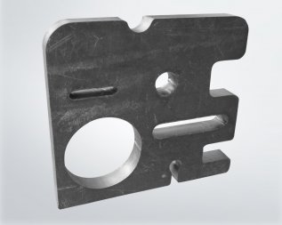 Cut parts made on Vanad KOMPAKT