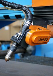 3D úkosová automatická plazmová hlava