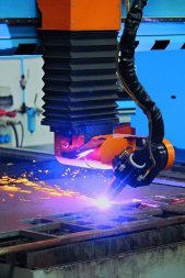 3D úkosová automatická plazmová hlava