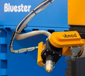 Cut parts made on Vanad BLUESTER