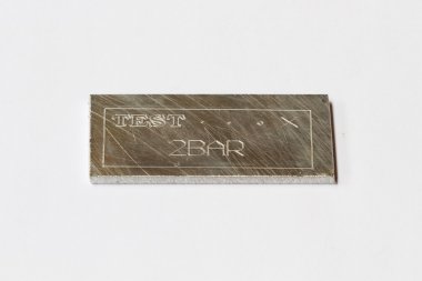 Výpalky realizované na stroji Vanad KOMPAKT Light