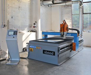 Vanad KOMPAKT Light B&R 15_30, Plazma HYPERTHERM Powermax 45, realizace 2015