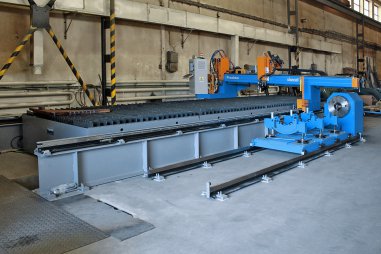 RotCut jako speciální rozšíření pálicího pracoviště se strojem Vanad PROXIMA.