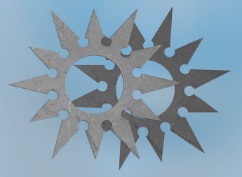 Образцы резки на станке Vanad MIRON Laser