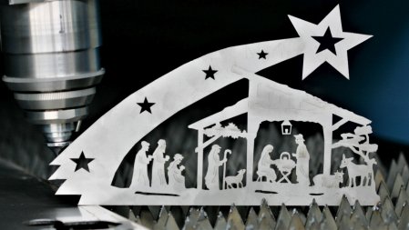 Cut parts made on Vanad KOMPAKT Laser