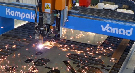 Cut parts made on Vanad KOMPAKT Light