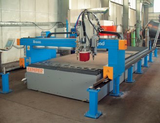 Kompletní pálicí pracoviště Vanad ARENA  o rozměrech 2 × 4 metry s plazmovou i autogenní technologií pro řezání až 150 mm doplněn o IHT kapacitní řízením výšky a navrtávací jednotkou. Součástí pracoviště je odsávací a filtrační zařízení Kemper. Realizované v roce 2013