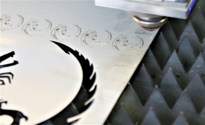 Cut parts made on Vanad MIRON Laser