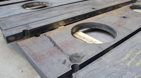 Cut parts made on Vanad SUPREMA