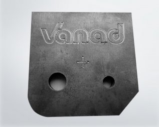 Cut parts made on Vanad PROXIMA