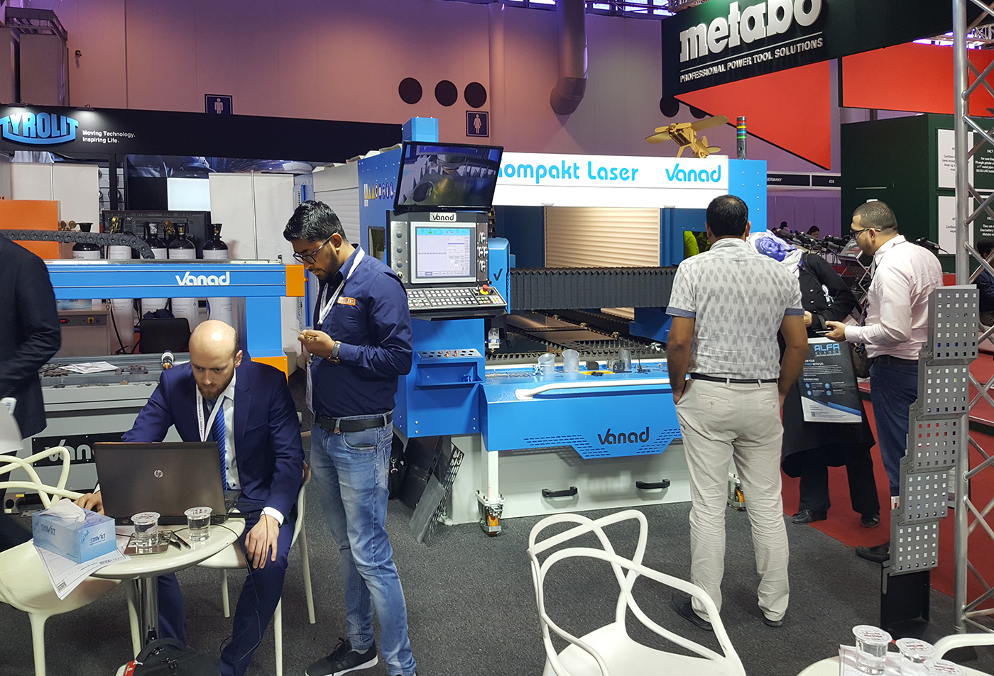 Vanad machines at STEELFAB 2019